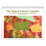 The Melted Fabrics Project Calendar