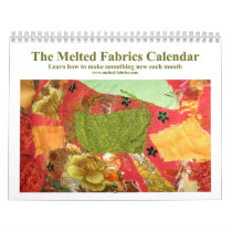 The Melted Fabrics Project Calendar