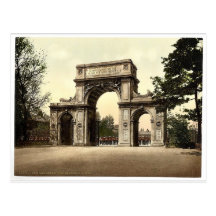 The Memorial Arch, New Brompton, England magnifice Postcard
