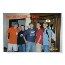 The Memories Crew Poster posters by chadind The Memories Crew Poster posters