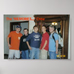 The Memories Crew Poster posters