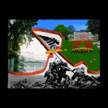 THE MEN OF IWO JIMA posters