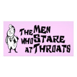 The Men Who Stare At Throats Custom Photo Card