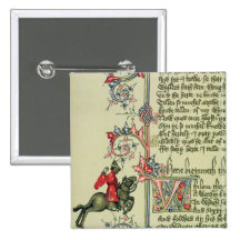 The Merchant, facsimile detail from Pinback Button