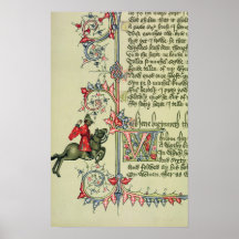 The Merchant, facsimile detail from Posters