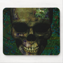 The Merging of Man and Machine mousepads by gmlehmann The Merging of Man and Machine mousepads