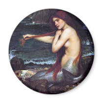The Mermaid Fridge Magnet