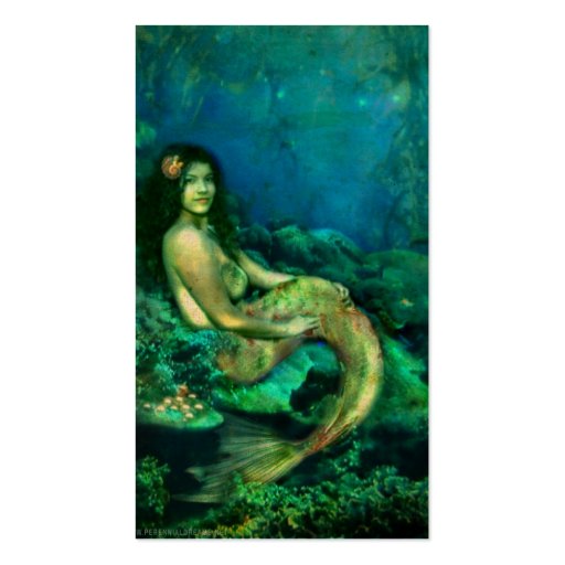 The Mermaids Chair Business Cards (back side)