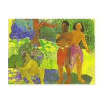 "The Messengers of Oro' - Paul Gauguin Postcard