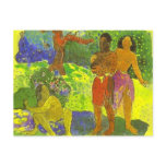 "The Messengers of Oro' - Paul Gauguin Postcard