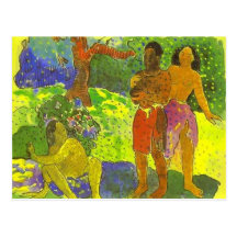 "The Messengers of Oro' - Paul Gauguin Postcard