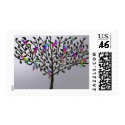 The Metallic Parrot Tree postage by Coconutzoo The Metallic Parrot Tree postage