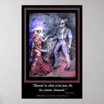 The Mice Dance by Portia St. Luke Posters