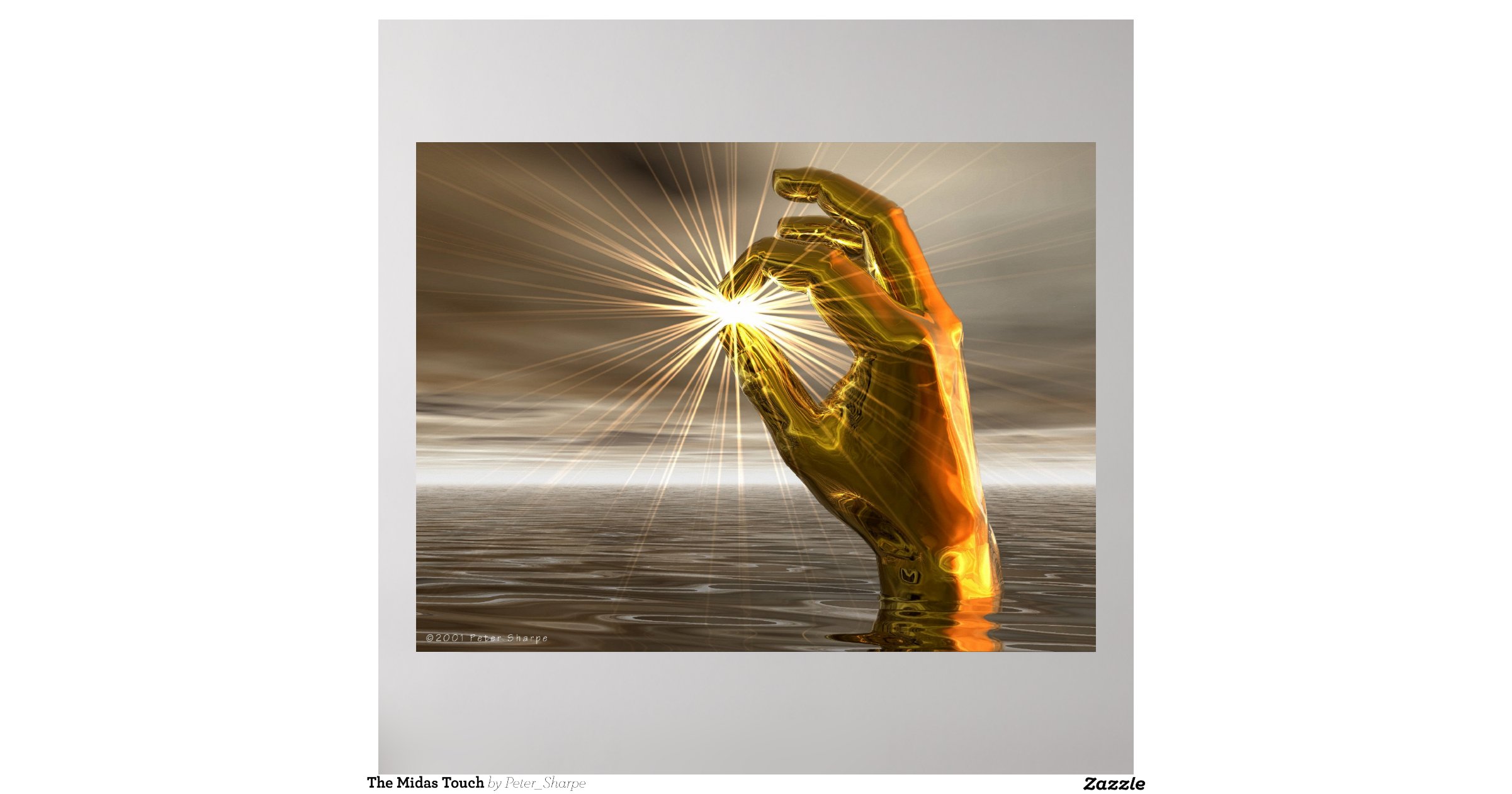 the-midas-touch-poster-zazzle