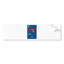 The Mighty Dragon of Drake bumper stickers