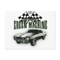 The Mighty Green Machine Post Cards