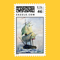 The Mighty Ship- stamps