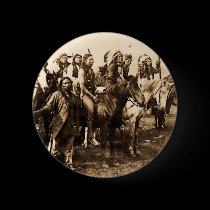 The Mighty Sioux buttons