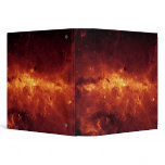 The Milky Way center aglow with dust 3 Ring Binder