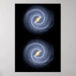 The Milky Way Visualization 24x36 (24x36) Poster