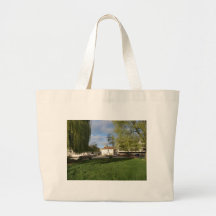 The Mill Pub and Mill Pond in Cambridge Bags