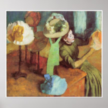 The Millinery Shop., c. 1879-84, Edgar Degas Posters