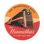 The Milwaukee Road Round Stickers
