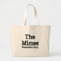 The Mimes, Waukesha Rock Canvas Bag