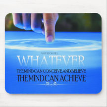 The Mind Can Conceive Mousepad