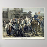 The Miner's Strike in Carmaux Poster