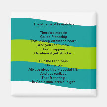 The Miracle of Friendship magnet