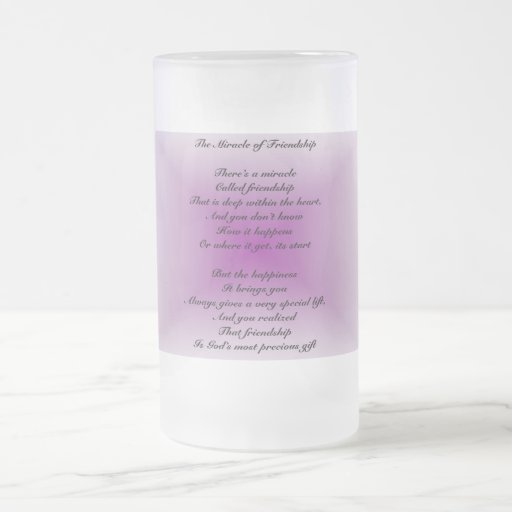 The Miracle of Friendship mug