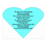The Miracle of Friendship Post Card