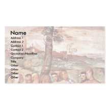 The Miracle Of The Healing Of A Severed Limb ' Business Card