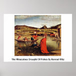The Miraculous Draught Of Fishes By Konrad Witz Poster
