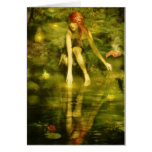 the mirror greeting card