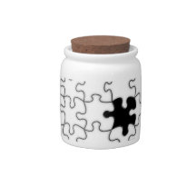 The Missing Puzzle Piece Background Template Candy Dish