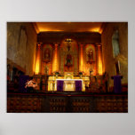 The Mission at Santa Barbara Poster