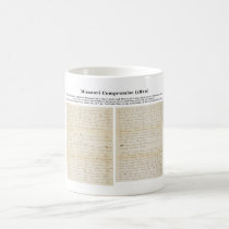 The Missouri Compromise (1820) Coffee Mugs