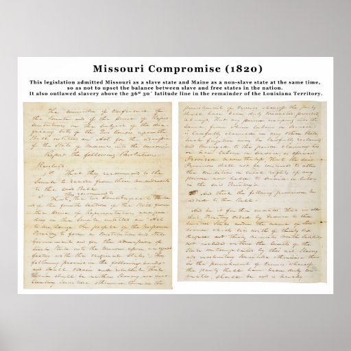 Essay On Missouri Compromise