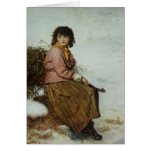 The Mistletoe Gatherer, 1894 Greeting Cards