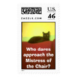 The Mistress of the Chair Postage Stamps