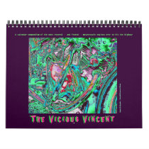 The Mk V Edition! Vincent Motorcycle Engine 2012   Wall Calendars