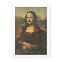 The Moaner : Lisa - Postcard by ScriptoriumEmporium The Moaner : Lisa - Postcard
