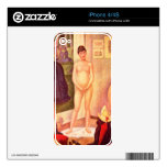 The models by Georges Seurat Skin For iPhone 4