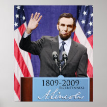 The Modern Day Abraham Lincoln Posters