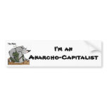The Mole Anarcho Bumper Sticker