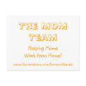 The MOM Team postcard by Homewithtwins The MOM Team postcard