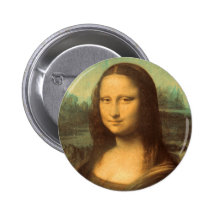 The Mona Lisa by Leonardo da Vinci Pins