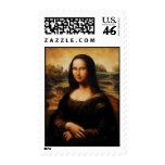 The Mona Lisa by Leonardo Da Vinci Postage Stamp